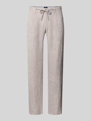 Leinenhose mit Tunnelzug und Gesäßtaschen von MCNEAL - 15