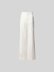 Flared Fit Stoffhose aus Woll-Mix von Victoria Beckham - 9