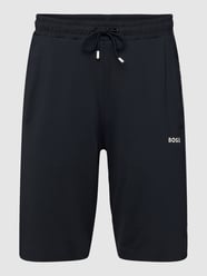 Shorts mit Galonstreifen Modell 'Headlo Gym' von BOSS Green Schwarz - 41