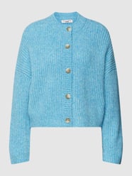 Gebreid jack in gemêleerde look van Marc O'Polo Denim Blauw / turquoise - 33