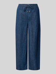 Wide leg jeans met verkort model, model 'ALMA' van Cambio - 21