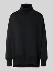 Sweatshirt van viscosemix met opstaande kraag, model 'barker' van VARLEY - 26