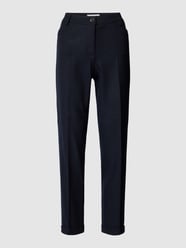 Stoffen broek met viscose en persplooien, model 'UTE' van Raffaello Rossi Blauw - 18