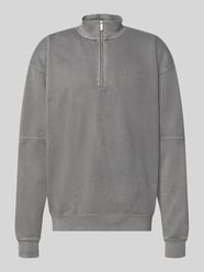 relaxed fit sweatshirt van katoenmix van PEGADOR - 10