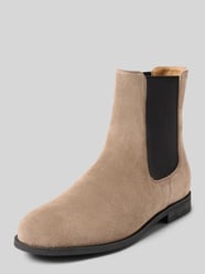 Chelsea boots van rundersuède, model 'LYCIA_BOOTIE_SD' van BOSS Beige - 13