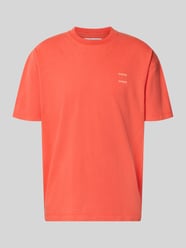 t-shirt z nadrukiem z logo model 'JOEL' od Samsøe Samsøe - 10