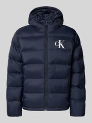 regular fit buffer jacket met logoprint model 'Monogram' van Calvin Klein Jeans - 44