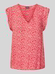 Regular Fit Blusentop mit V-Ausschnitt Modell 'NYA' von Pieces - 4