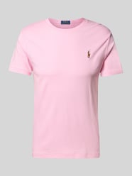 T-shirt z wyhaftowanym logo od Polo Ralph Lauren - 34