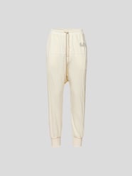 Sweathose mit Label-Details von Rick Owens Weiß - 21