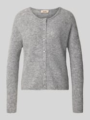 Regular Fit Strickjacke aus Woll-Alpaka-Mix Modell 'Almine' von MOS MOSH - 38