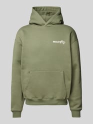 Oversized Hoodie mit Label-Print von Multiply Apparel Grün - 5