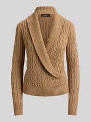 Regular fit pullover van mix van katoen en viscose van Lauren Ralph Lauren - 12