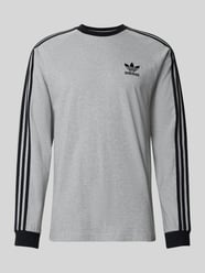 Shirt met lange mouwen en labelstitching van adidas Originals - 32