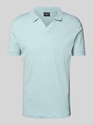 Poloshirt mit gerippten Abschlüssen Modell 'Clark' von Strellson - 12