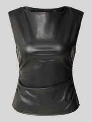 Top in Leder-Optik Modell 'SANDY' von NOISY MAY® - 15
