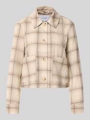Kurzblazer mit aufgesetzten Taschen Modell 'LT SEPTEMBER' von COMMA Beige - 36