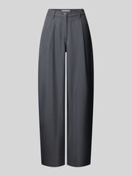 Wide Fit Stoffhose mit Bundfalten Modell 'Harper' von Samsøe Samsøe - 21