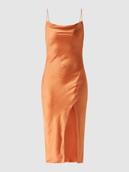 Maxikleid aus Satin Modell 'Sally'  von Gina Tricot Orange - 48