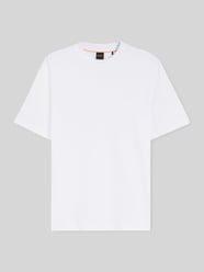 Regular Fit T-Shirt aus reiner Baumwolle Modell 'TE_INTERLOCK' von BOSS Orange - 32