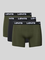Boxershort met band met label in een set van 3 stuks van Levi's® - 18