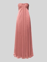 Empire Abendkleid in Glitzer-Optik von Jake*s Cocktail Pink - 40