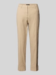 Leinenhose mit Baumwoll-Anteil von CAMBIO - 5
