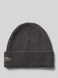 Mütze aus Wolle mit Logo-Patch von Lacoste - 22