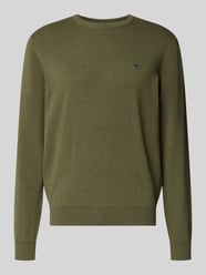 Gebreide pullover met geribde boorden van Fynch-Hatton - 20