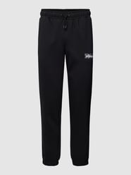 Sweatpants mit Label-Print Modell 'TEMPESTO' von Ellesse Grau / Schwarz - 14