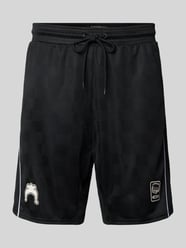 Relaxed fit korte broek met motief- en labelprint, model 'Football' van G-Star Raw - 34