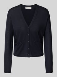 Kurtka o kroju regular fit z dzianiny z mieszanki żywej wełny od Marc O'Polo - 16