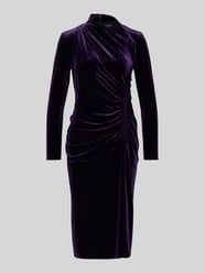 Midi-juk van fluweel met plooien, model 'FELRAD' van Lauren Ralph Lauren - 10