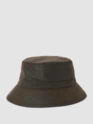 Vissershoedje met labelstitching van Barbour Groen - 25