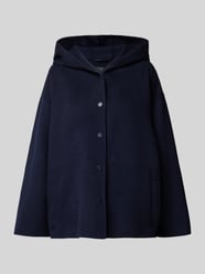 Lanawolljacke mit Kapuze Modell 'GENNAIO' von Weekend Max Mara Blau - 5