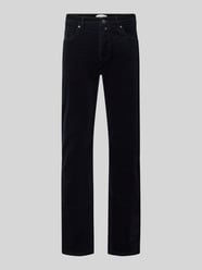 Spodnie sztruksowe o kroju straight fit z elastycznej mieszanka bawełny model 'Laval' od Pierre Cardin - 25