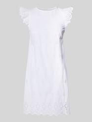 Ausgestelltes Minikleid mit Lochspitze Modell 'LOU' von Only - 9