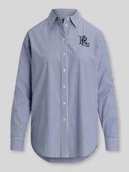 Langarmbluse mit Logo-Stitching von Lauren Ralph Lauren - 34