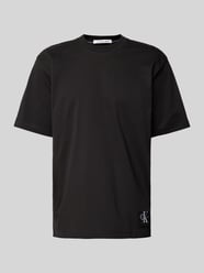 Relaxed Fit T-Shirt mit Rundhalsausschnitt von Calvin Klein Jeans Schwarz - 33