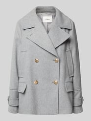 Regular Fit Wolljacke mit doppelreihige Knopfleiste von s.Oliver RED LABEL - 28