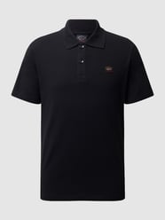 Poloshirt aus Organic Cotton von Paul & Shark Schwarz - 35