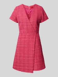 Knielanges Kleid in Bouclé-Optik Modell 'Keranda' von HUGO Pink - 20