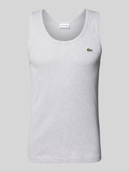 Tanktop in Ripp-Optik von Lacoste - 7