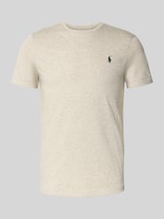 Custom Slim Fit T-Shirt mit Label-Stitching von Polo Ralph Lauren - 9