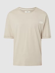 Oversized T-Shirt aus Bio-Baumwolle  von Alpha Industries Beige - 11