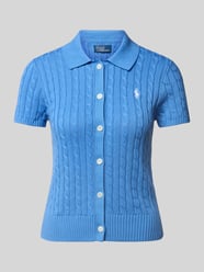 Strickjacke mit 1/2-Arm und Polokragen von Polo Ralph Lauren - 37