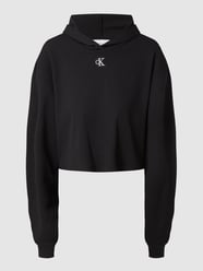 Boxy Fit Hoodie mit Stretch-Anteil  von Calvin Klein Jeans Schwarz - 18