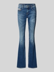 Flared Fit Skinny Jeans aus Baumwoll-Mix von Diesel - 25