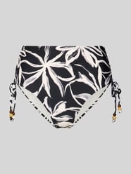 Figi bikini z aplikacją z metką model 'ABSTRACT FLORAL HIGH WAIS' od Marc O'Polo - 4