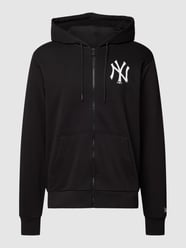 Sweatjacke mit Kapuze Modell 'LEAGUE ESSENTIALS' von New Era Schwarz - 40